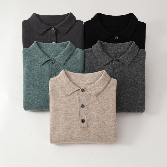 100% Cashmere Polo